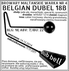 #4 Belgian Dubel 18B - Dub Bell