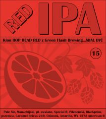 RedIPA - miał być klon HOP HEAD RED z Green Flash Brewing