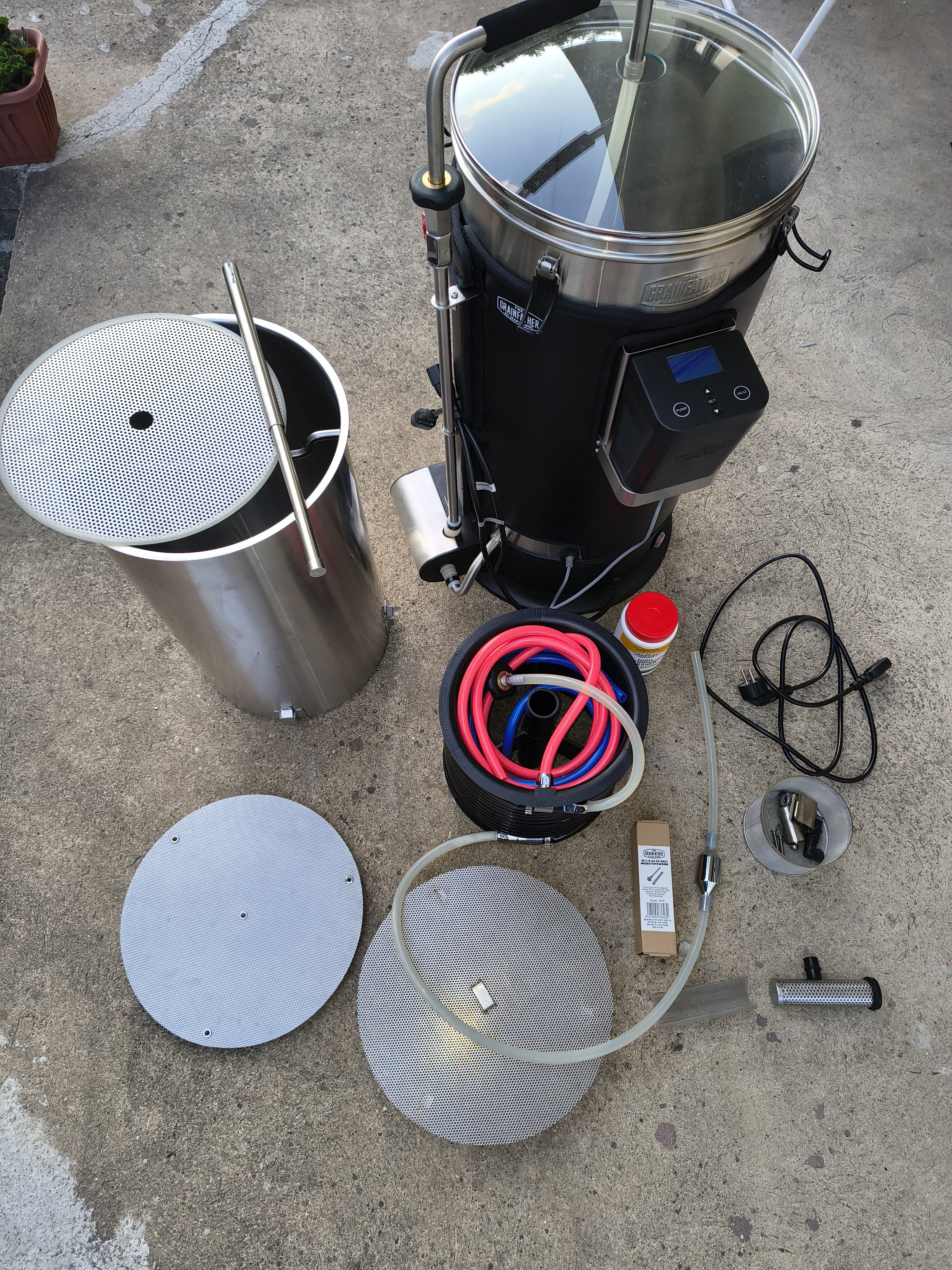 Grainfather G30 v2 + filtr BackBrewing+ akcesoria