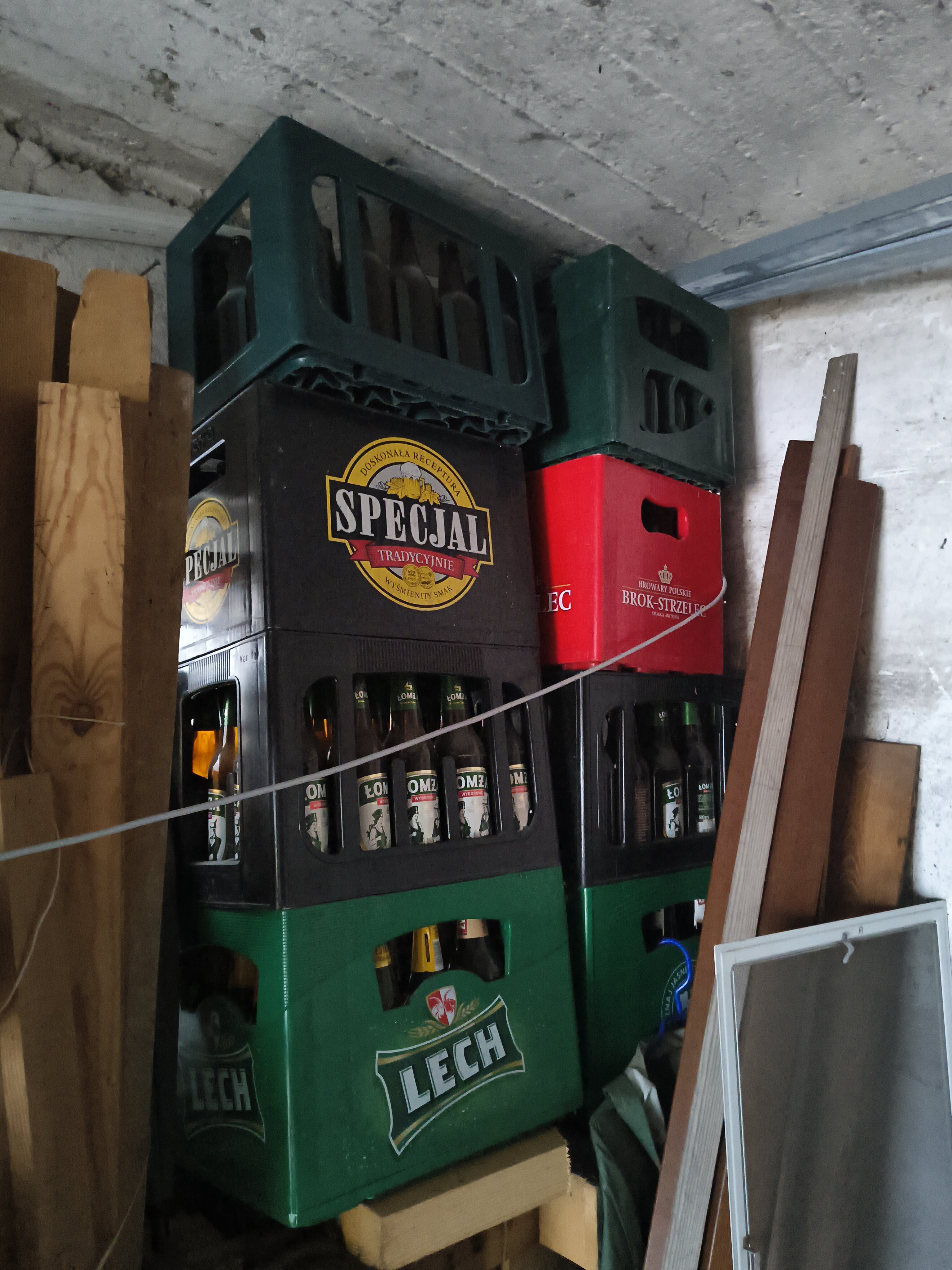 Transportery i butelki