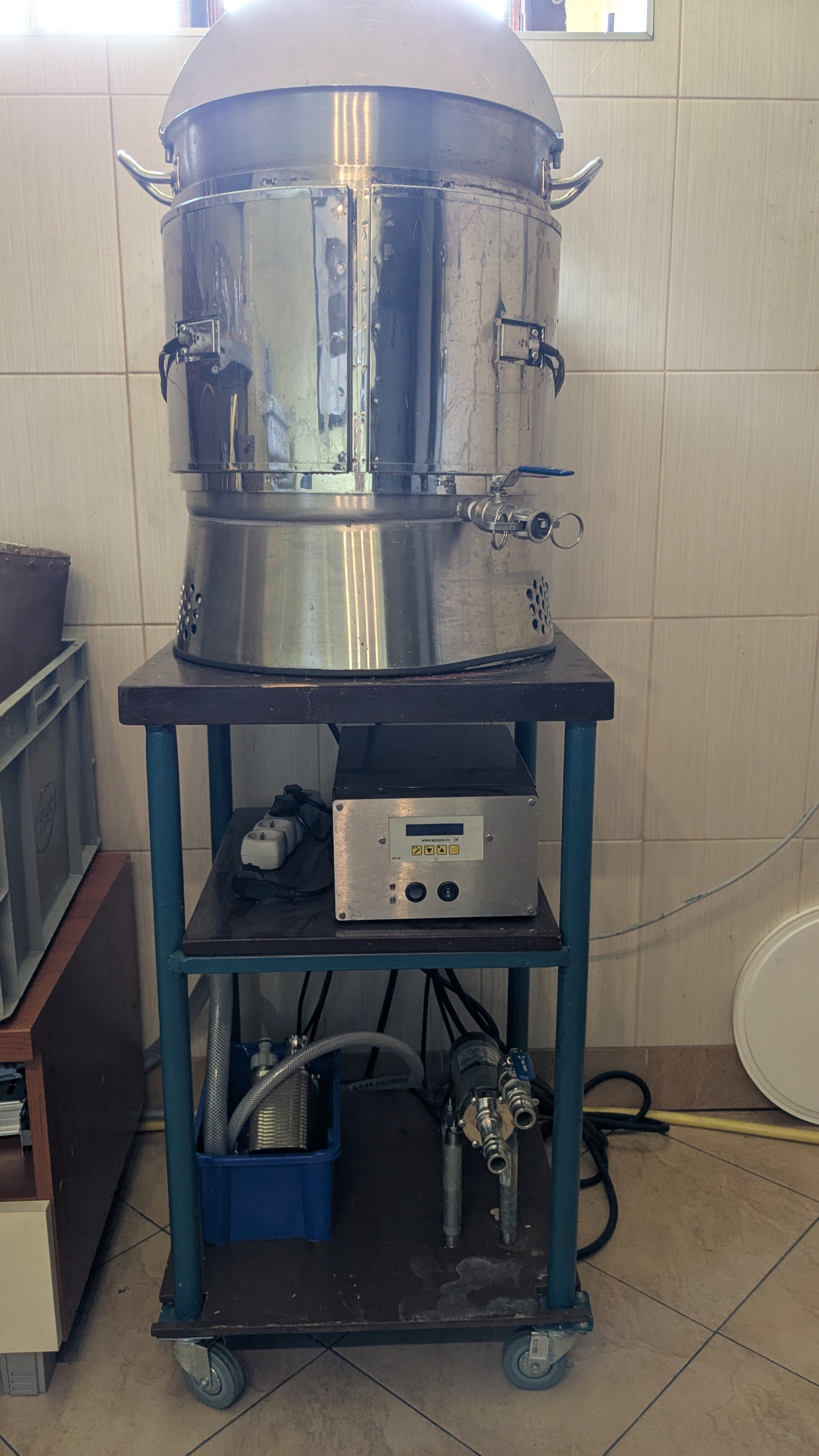 Zautomatyzowany warzelnia piwa