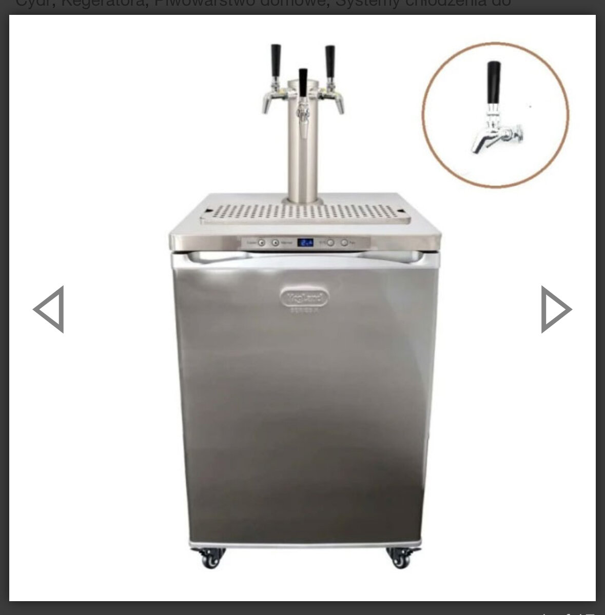 [KUPIĘ] Kegerator, najchętniej Kegland series X, ale rozważę też inne.